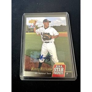 2009 Upper Deck Signature Stars USA Star Prospects Manny Machado #USA-A10 Auto